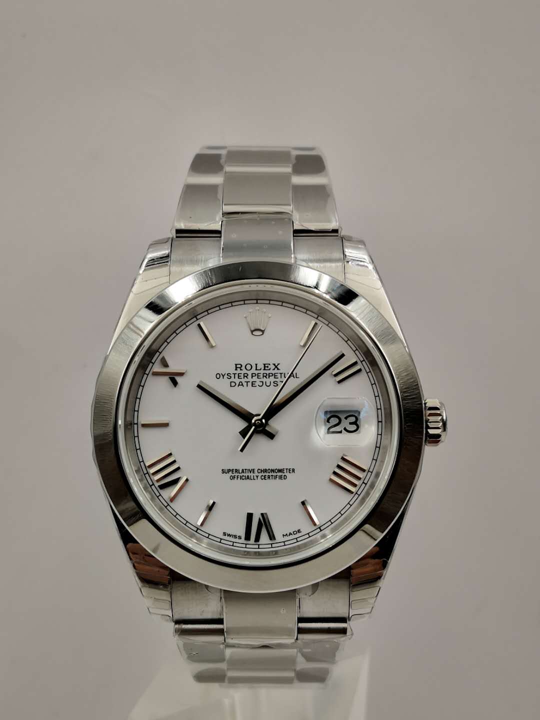 Replica Rolex Datejust II 126300 41MM N Stainless Steel Mother Of Pearl ...